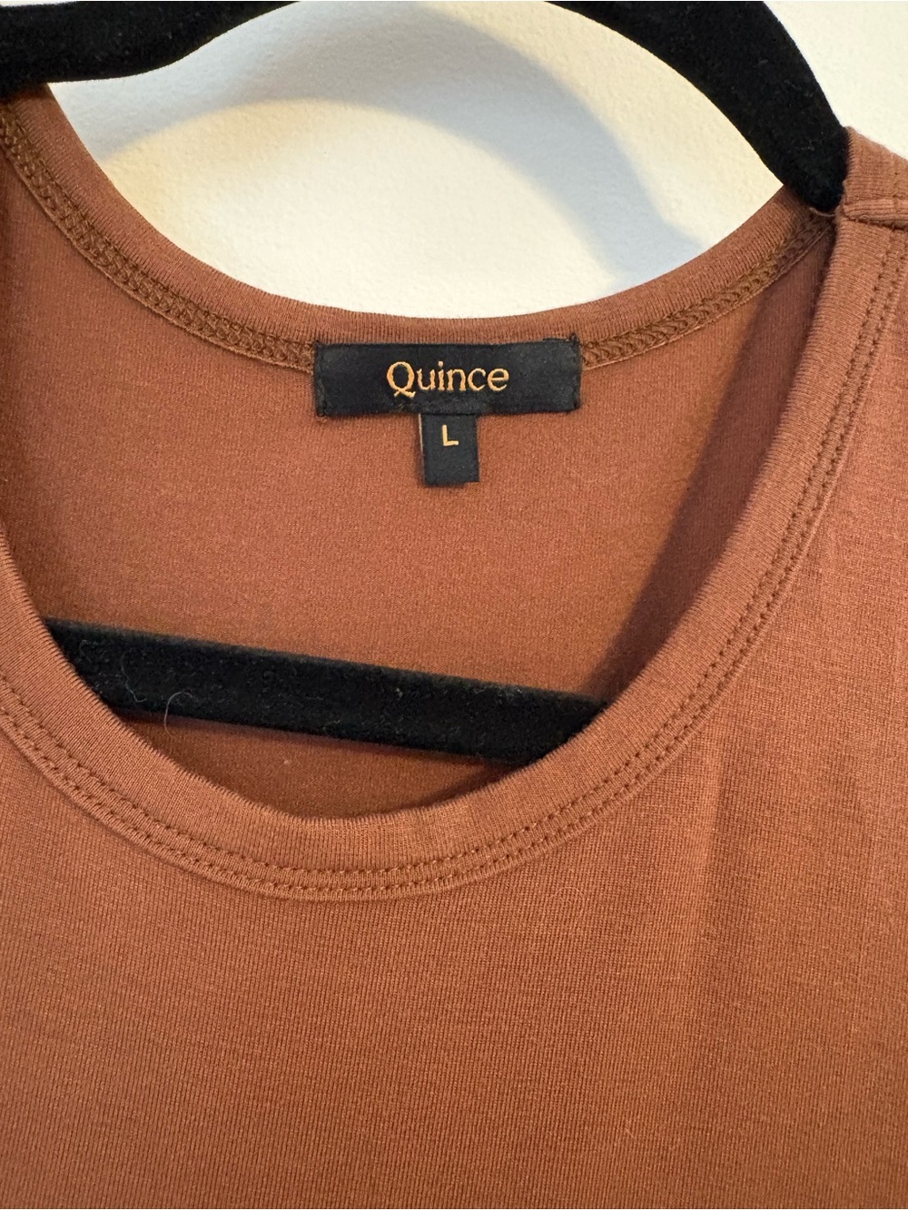 Quince Brown Sleeveless Maxi Dress with Side Slit - Picture 4 of 8